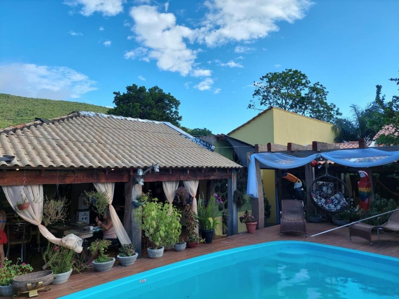 Pousada Cantinho De Casa Nobres Bagian luar foto